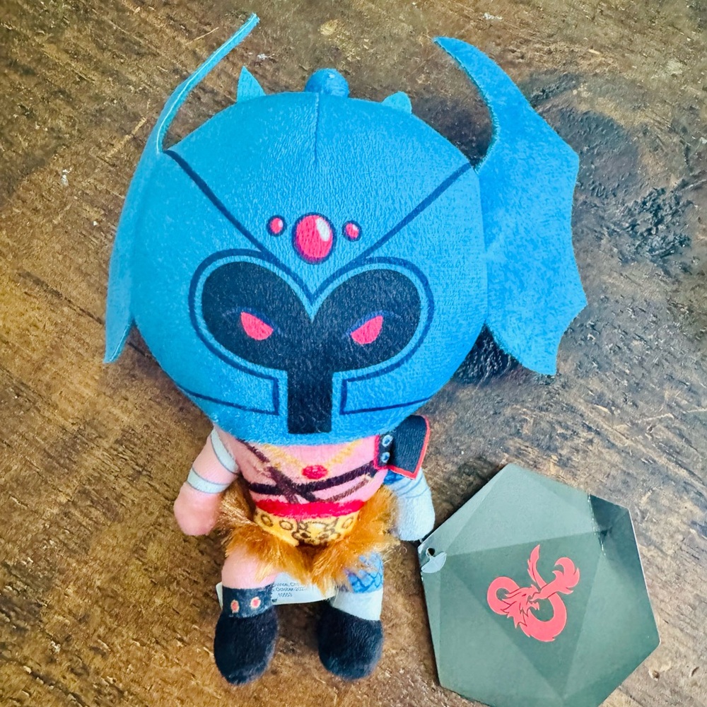 Blue Warrior Plush Toy